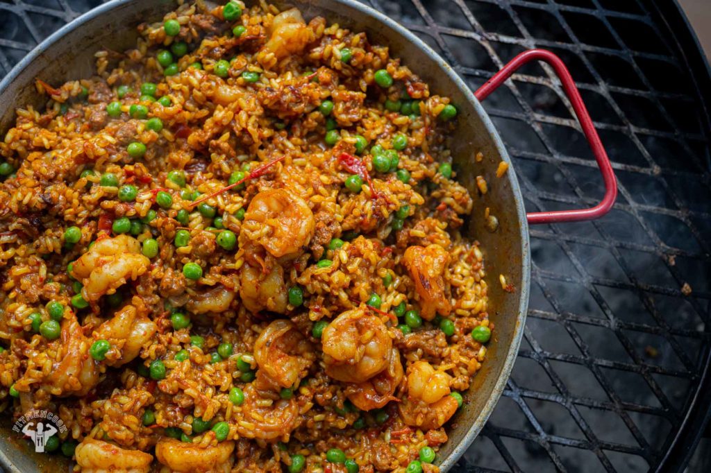 Boostrap Paella - Shrimp, Turkey & Rice